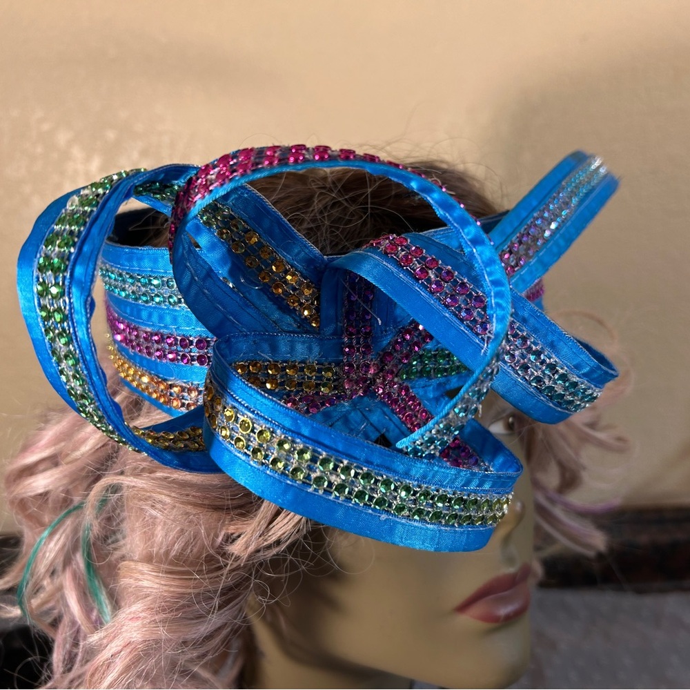 Multicolor Rhinestone Headband - Picture 10 of 11